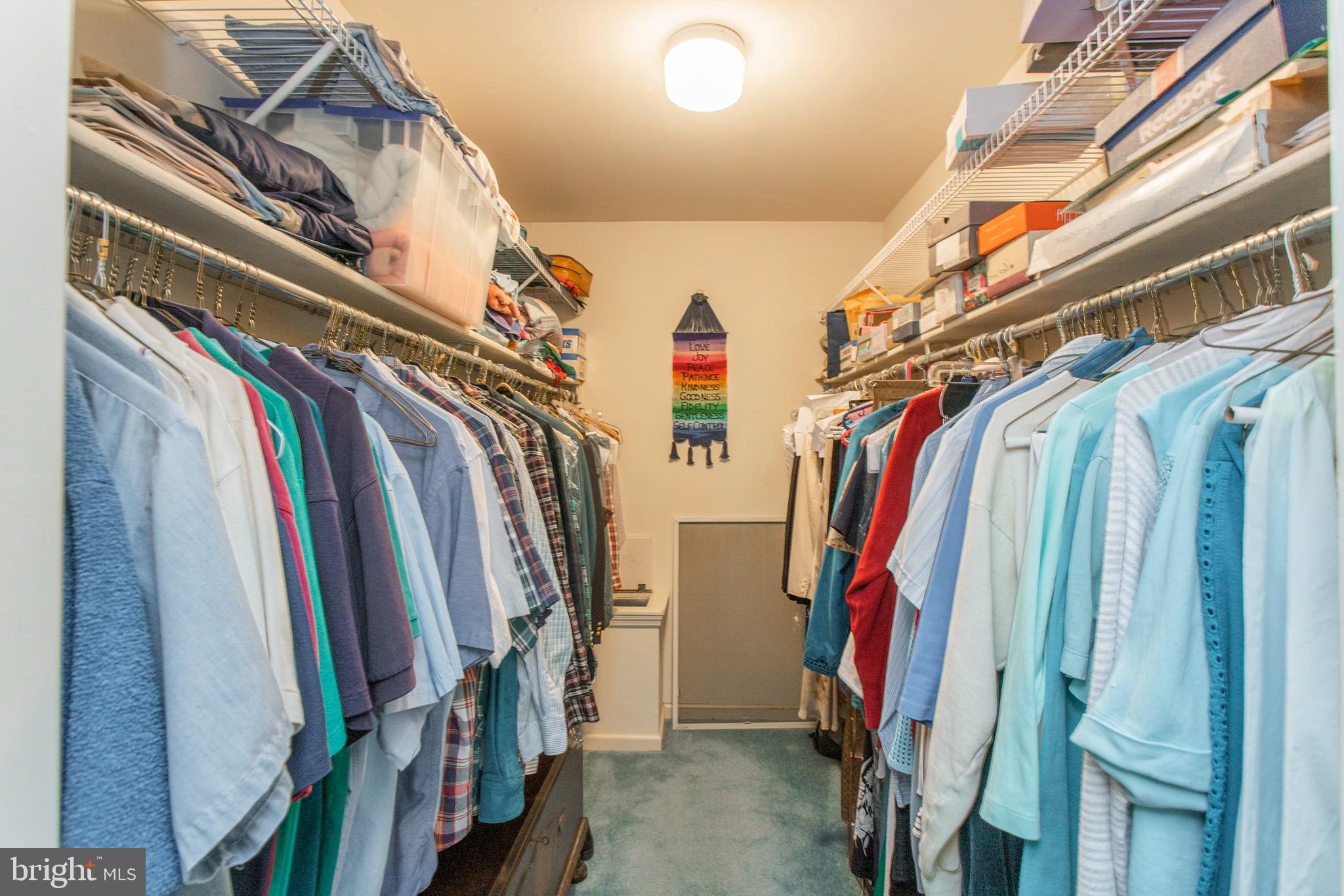 154 Poplar Road Newtown Square, PA 19073 - Photo 22 of 56 Master closet with laundry shoot.