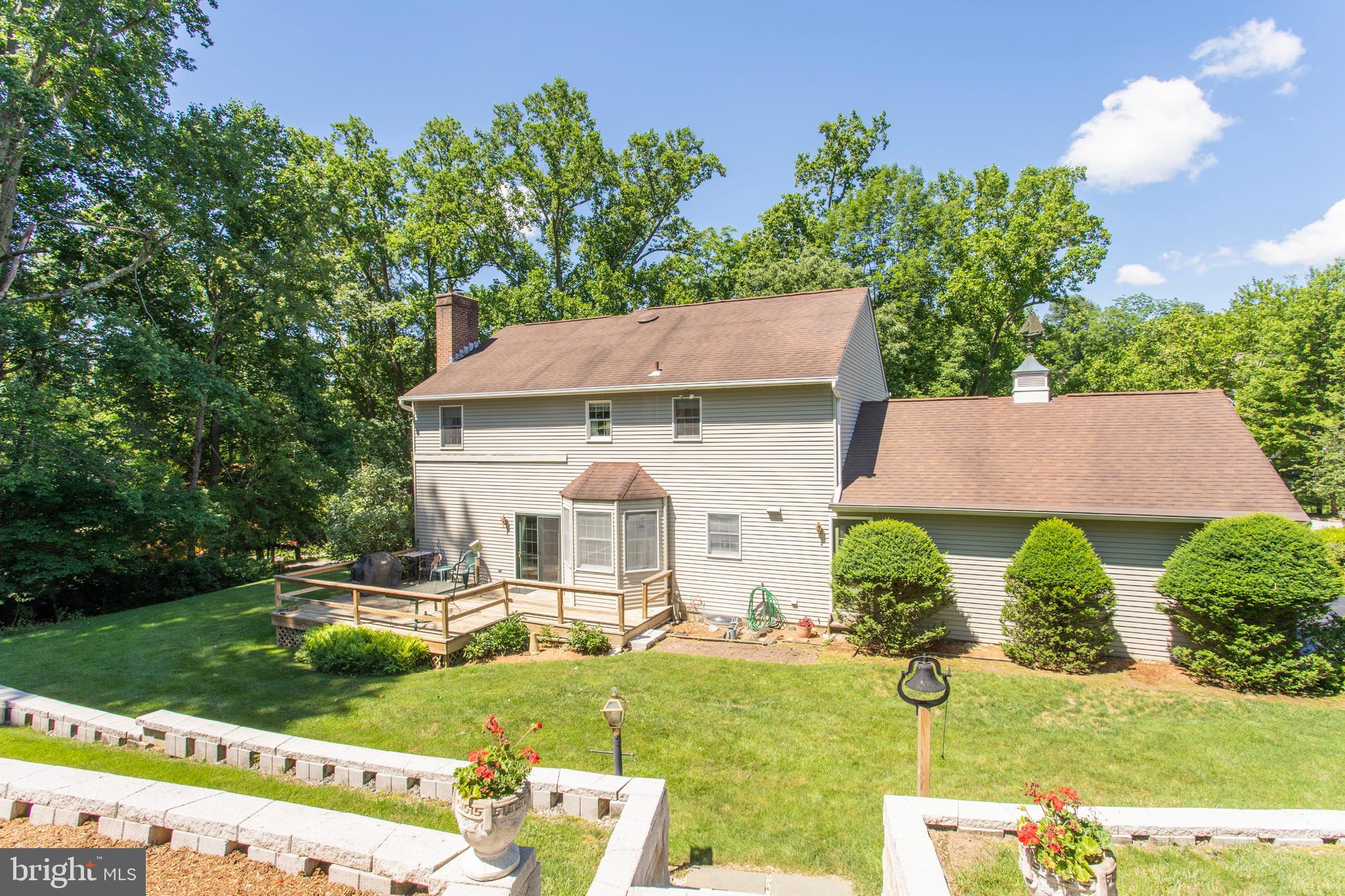 154 Poplar Road Newtown Square, PA 19073 - Photo 48 of 56 Rear of house.