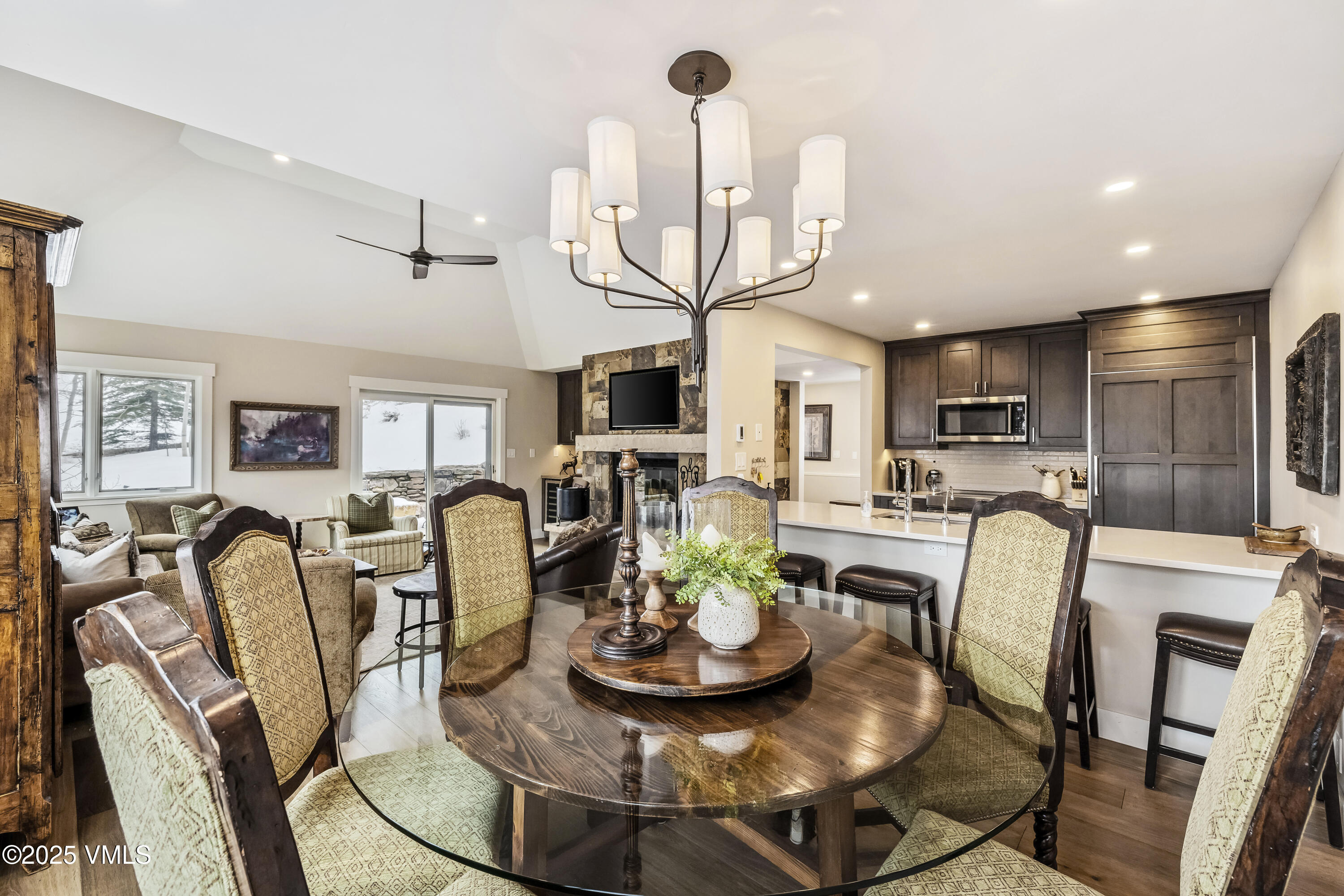 25 Bachelor Gulch Road Beaver Creek, CO 81620 - Photo 6 of 37 06 Living, Kitchen, and Dining Area