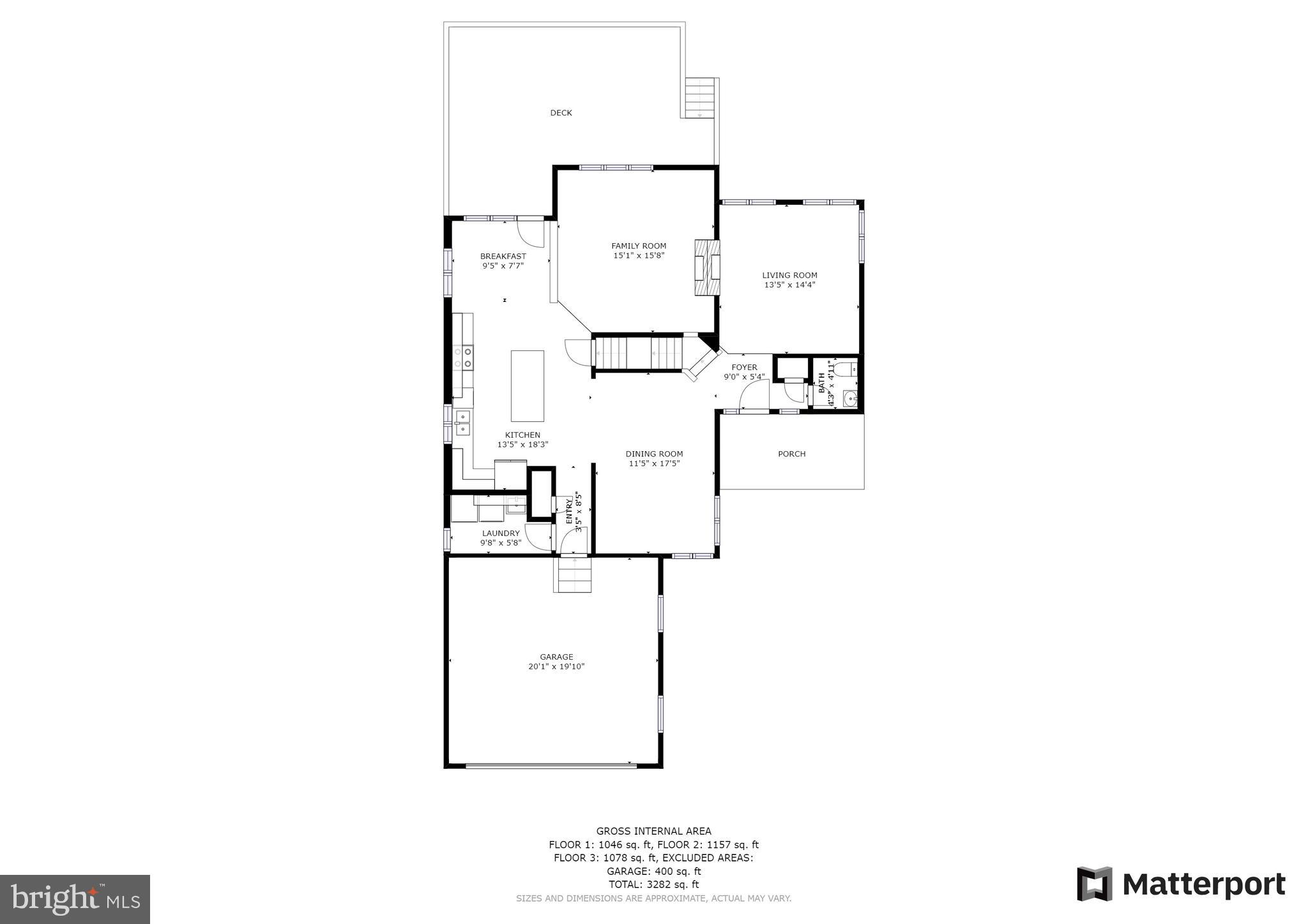 1306 Pavilion Club Way Reston, VA 20194 - Photo 54 of 56 Floor Plan - Main Level