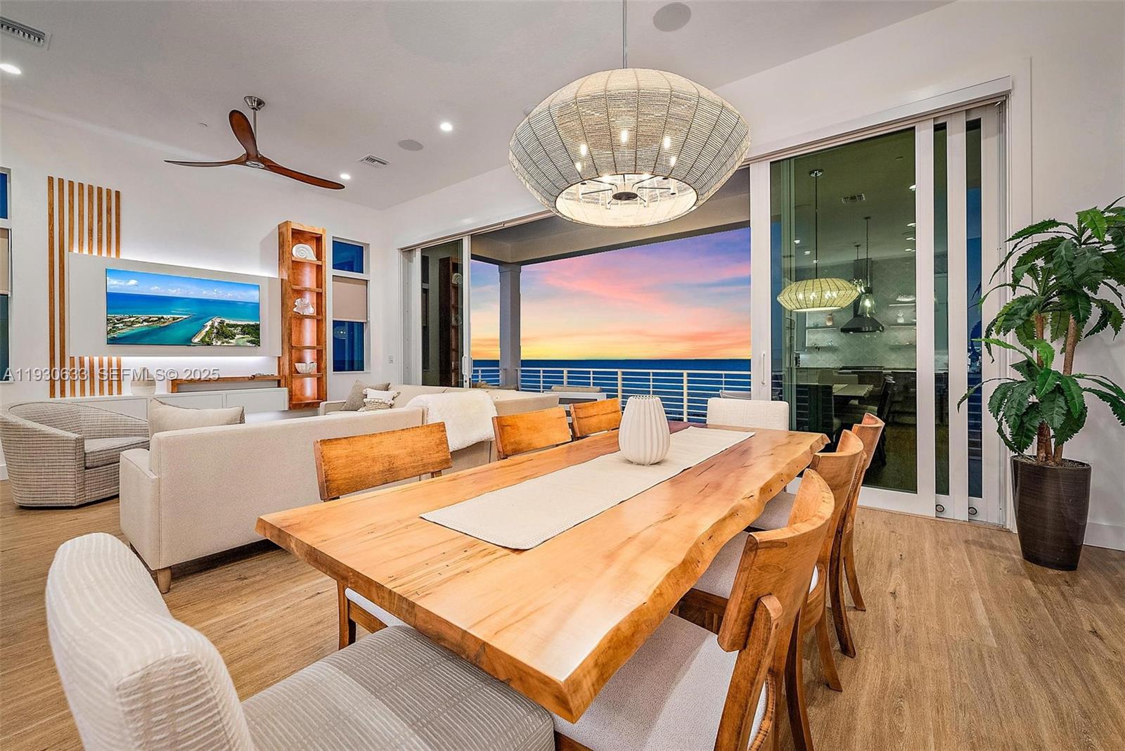 5128 Watersong Way Fort Pierce, FL 34949 - Photo 19 of 42 Dining room with sunset views