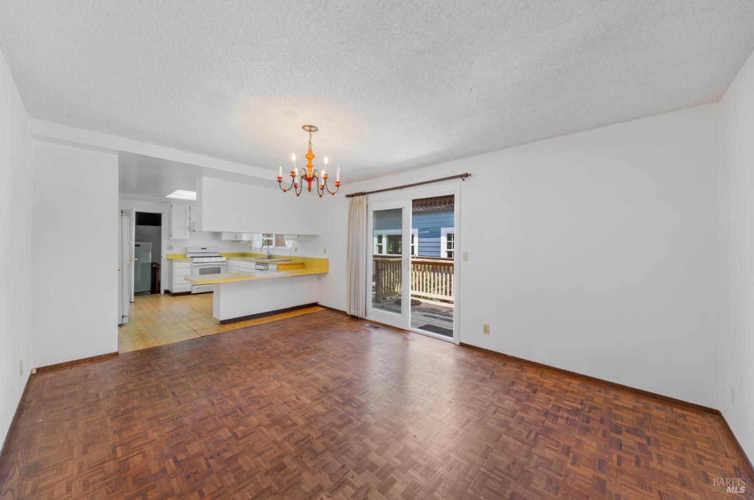 32 Roosevelt Avenue San Rafael, CA 94903 - Photo 13 of 40 a view of a kitchen with a sink and a refrigerator