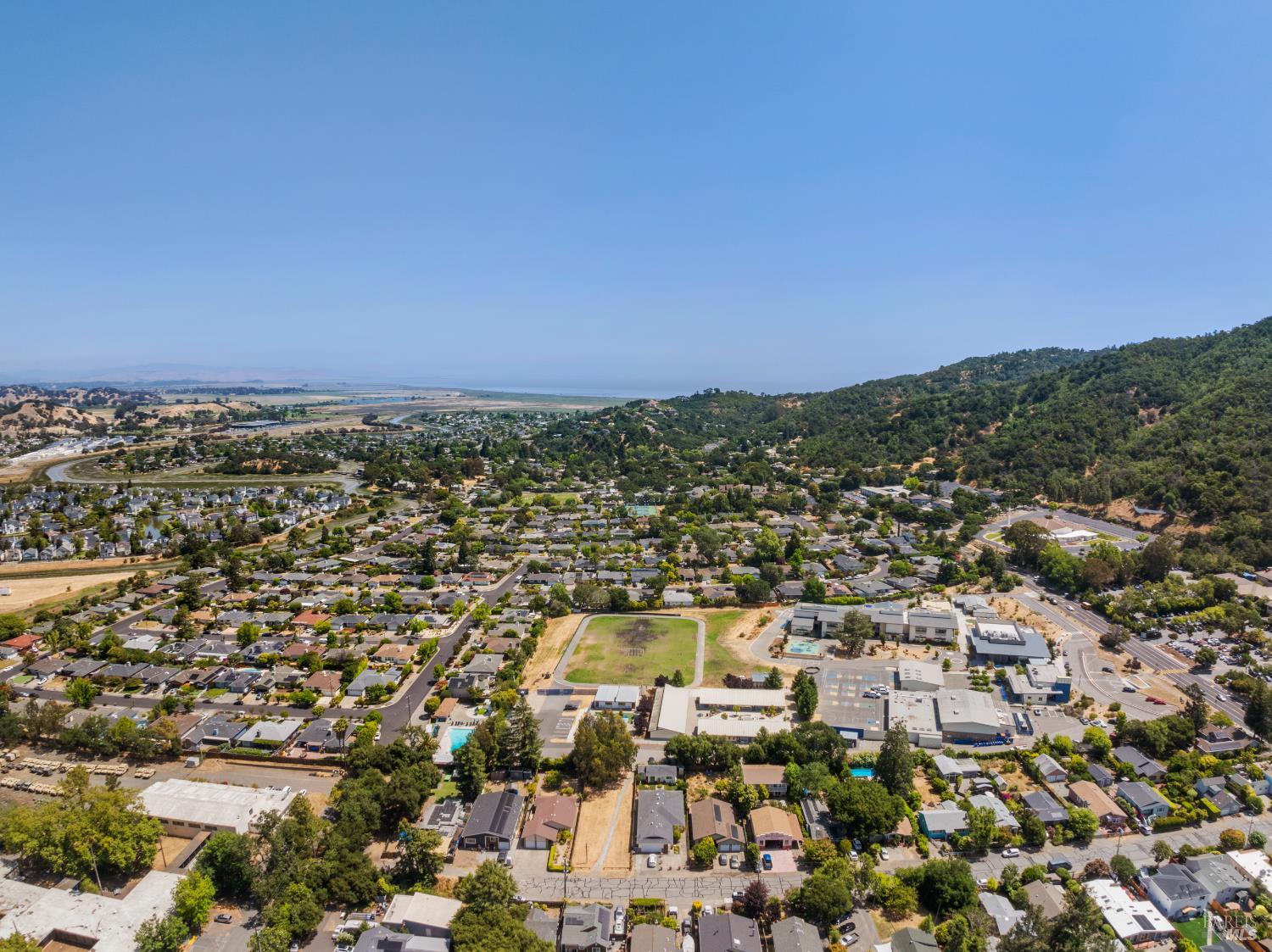 32 Roosevelt Avenue San Rafael, CA 94903 - Photo 37 of 40 an aerial view of a city