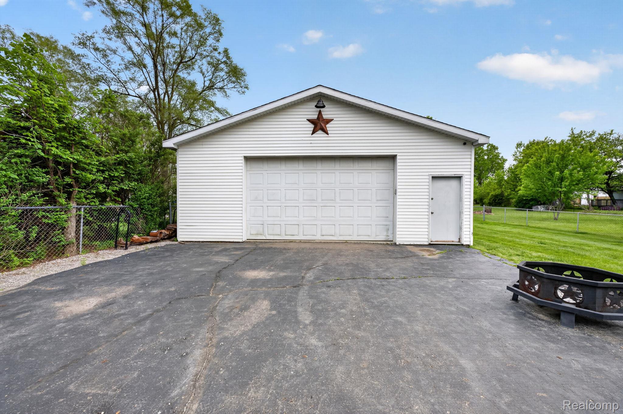 6354 Lapeer Road Burton, MI 48509 - Photo 36 of 44 View of detached garage
