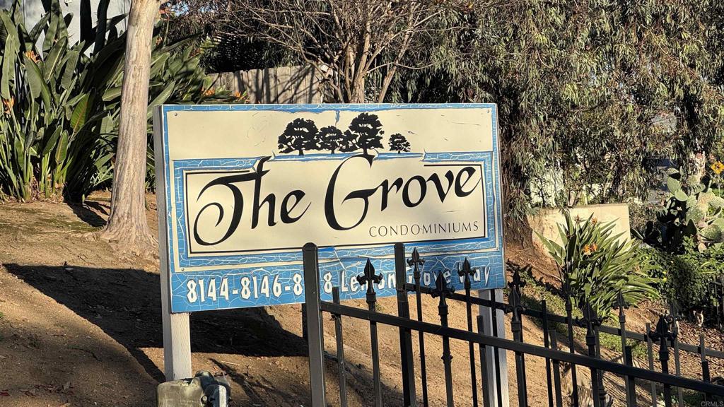 8146 Lemon Grove Way, Unit B Lemon Grove, CA 91945 - Photo 25 of 28 a street sign on a pole on a street