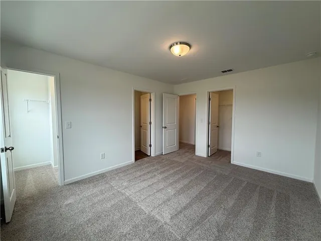 a view of a rack on the wall