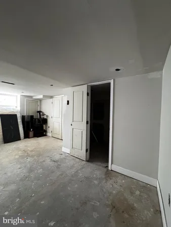 a room with storage and utility