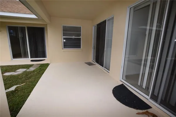 a view of an outdoor space and a living room