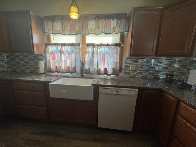 a view of closet area