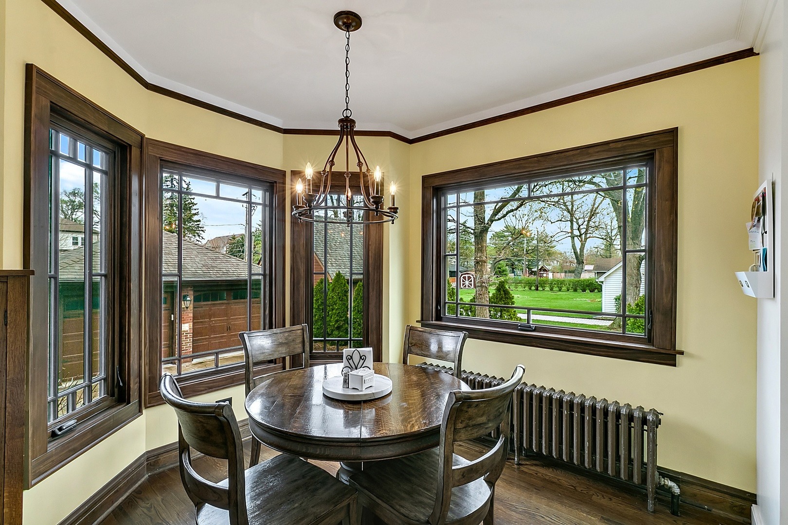 416 Loudon Road Riverside, IL 60546 - Photo 9 of 36 a view of a dining room with furniture window and outside view