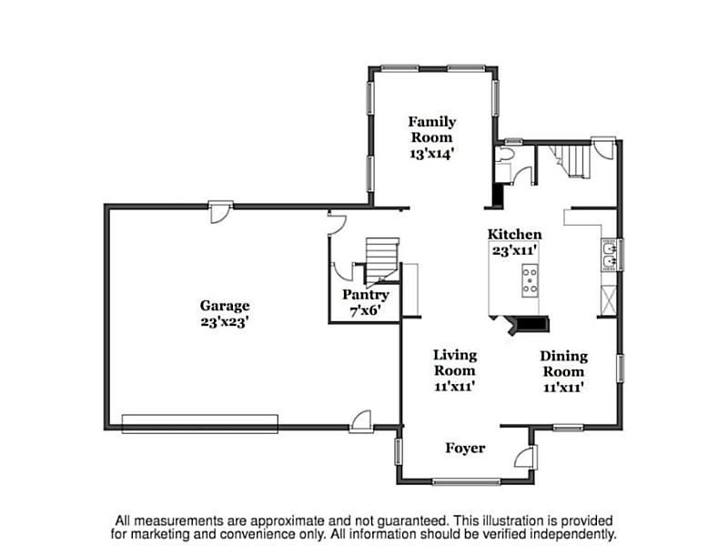 110 Wendell Road Warwick, RI 02888 - Photo 24 of 25 1st Floor Plan.