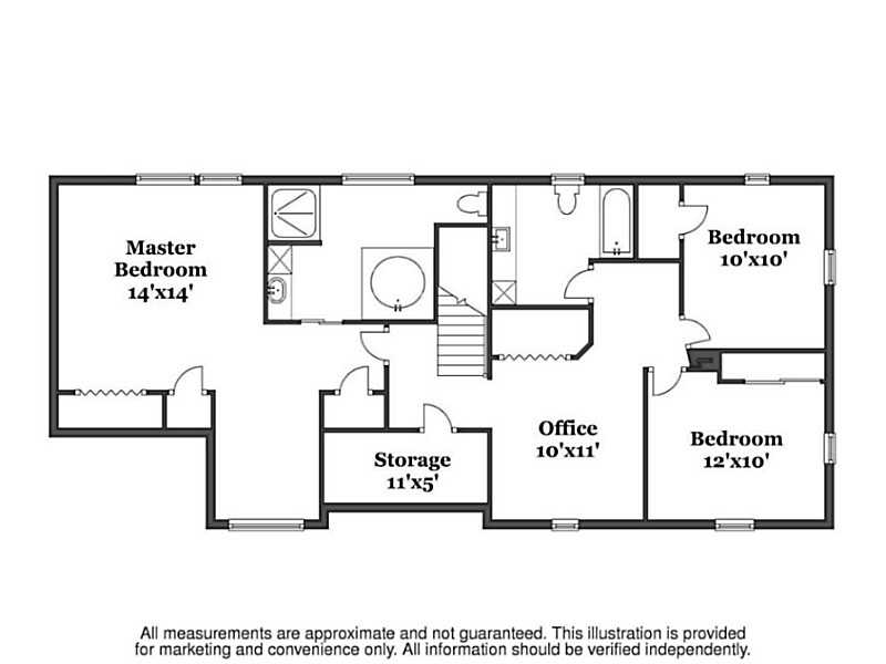 110 Wendell Road Warwick, RI 02888 - Photo 25 of 25 2nd Floor Plan.