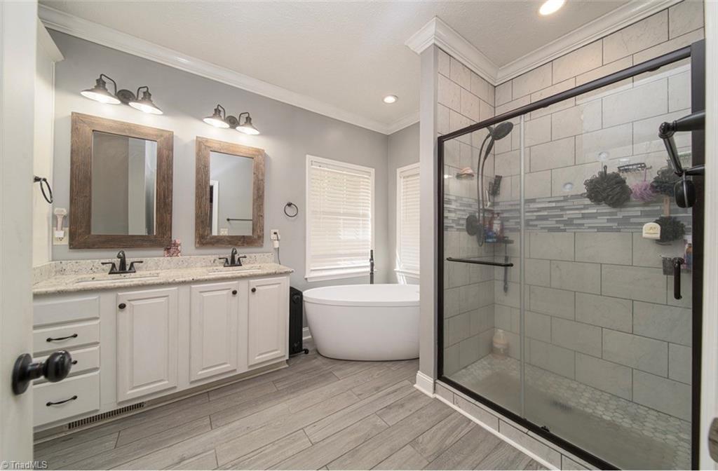 3845 Beasley School Road Sandy Ridge, NC 27046 - Photo 11 of 19 Primary Bathroom