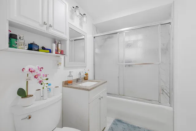 a view of a bedroom from hallway