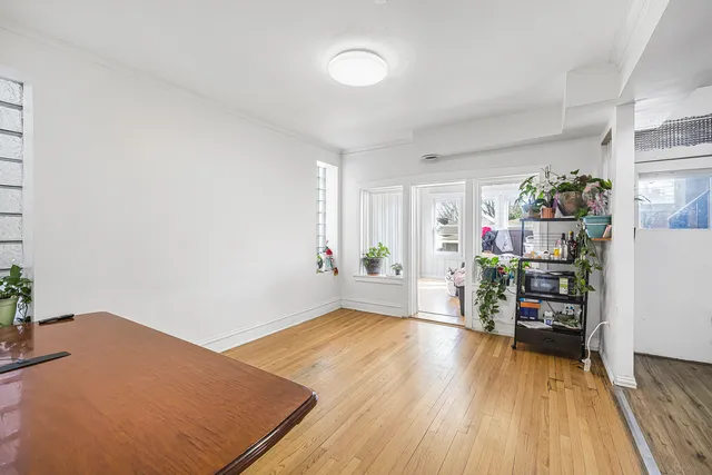 a view of livingroom with furniture and toys