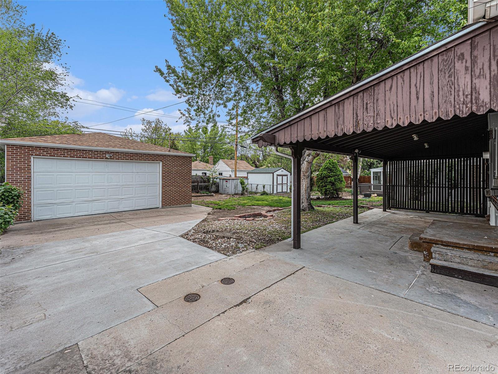 3895 Pierce Street Wheat Ridge, CO 80033 - Photo 27 of 33 a view of backyard with green space