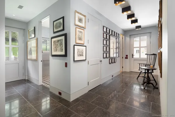 a view of a walk in closet