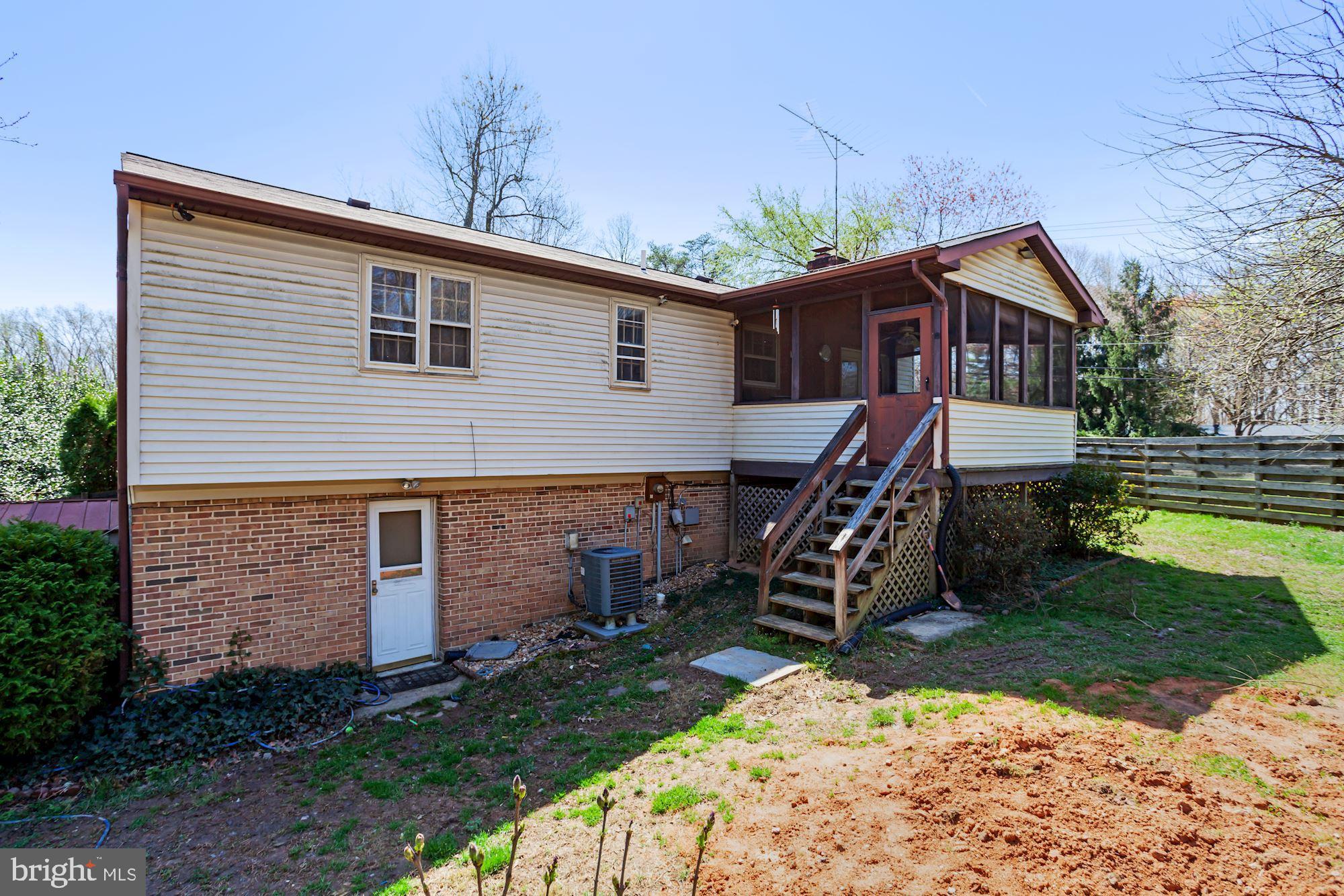 9090 Keyser Road Nokesville, VA 20181 - Photo 51 of 55 View of back Door off lower level Den to Backyard