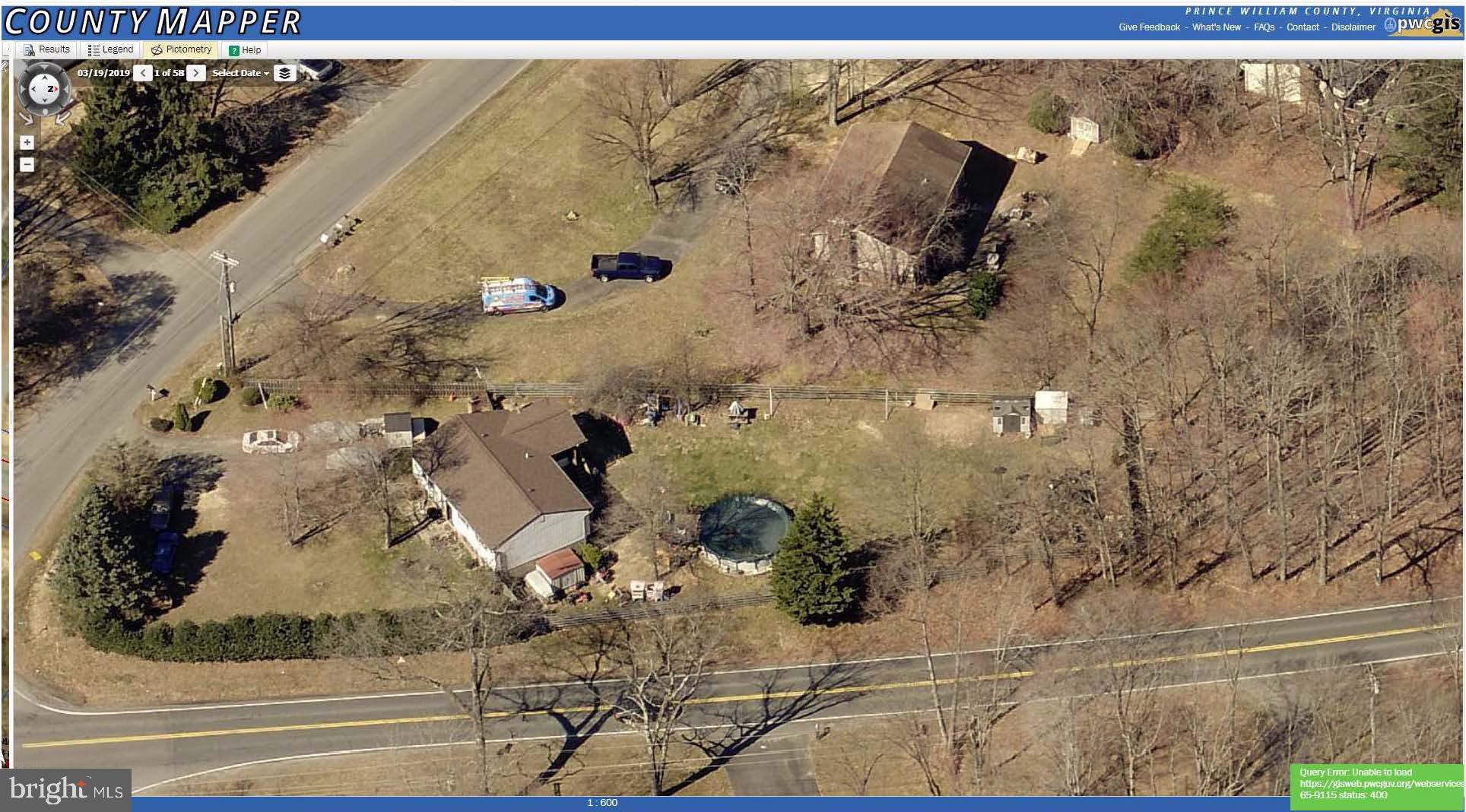 9090 Keyser Road Nokesville, VA 20181 - Photo 55 of 55 PWC Mapper -Aerial View of lot