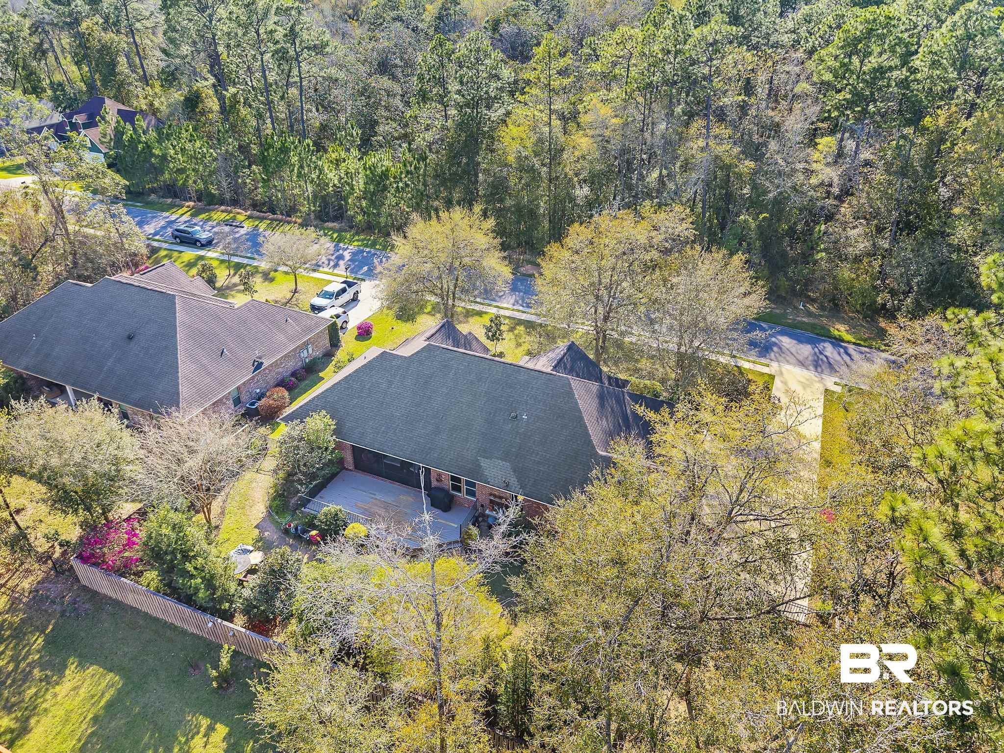 20105 Bunker Loop Fairhope, AL 36532 - Photo 62 of 65 Birds eye view of property featuring a view of trees