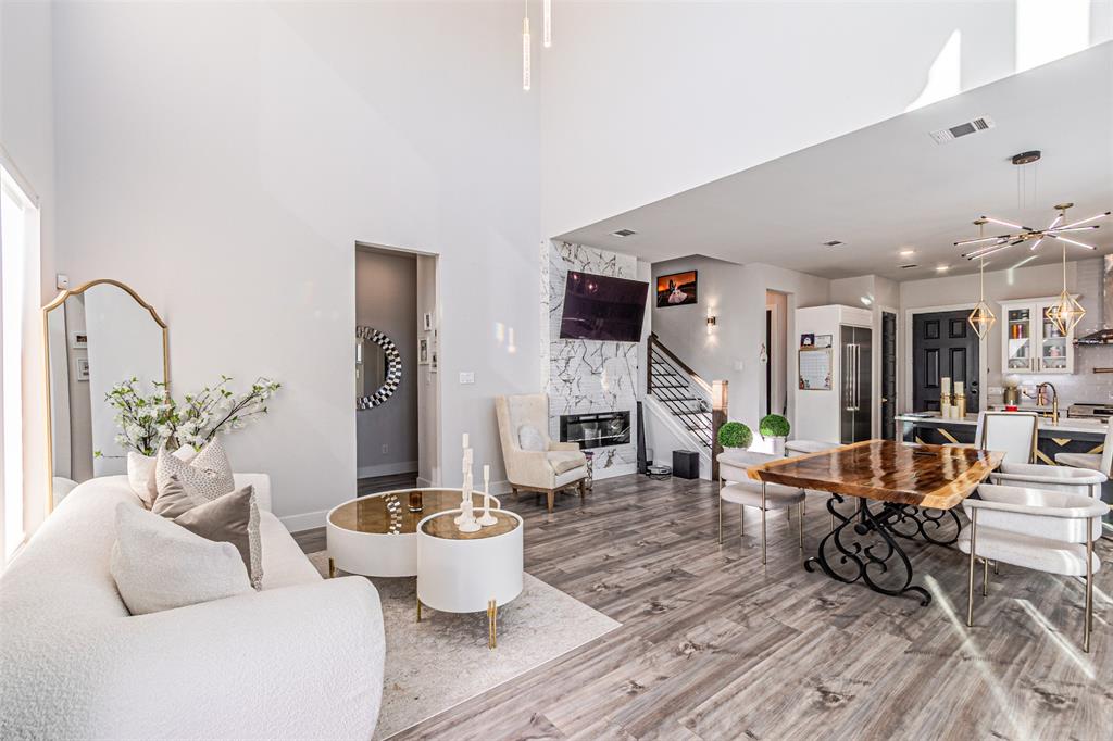 1503 Morrell Avenue Dallas, TX 75203 - Photo 5 of 30 a living room with furniture or outdoor space and a large window