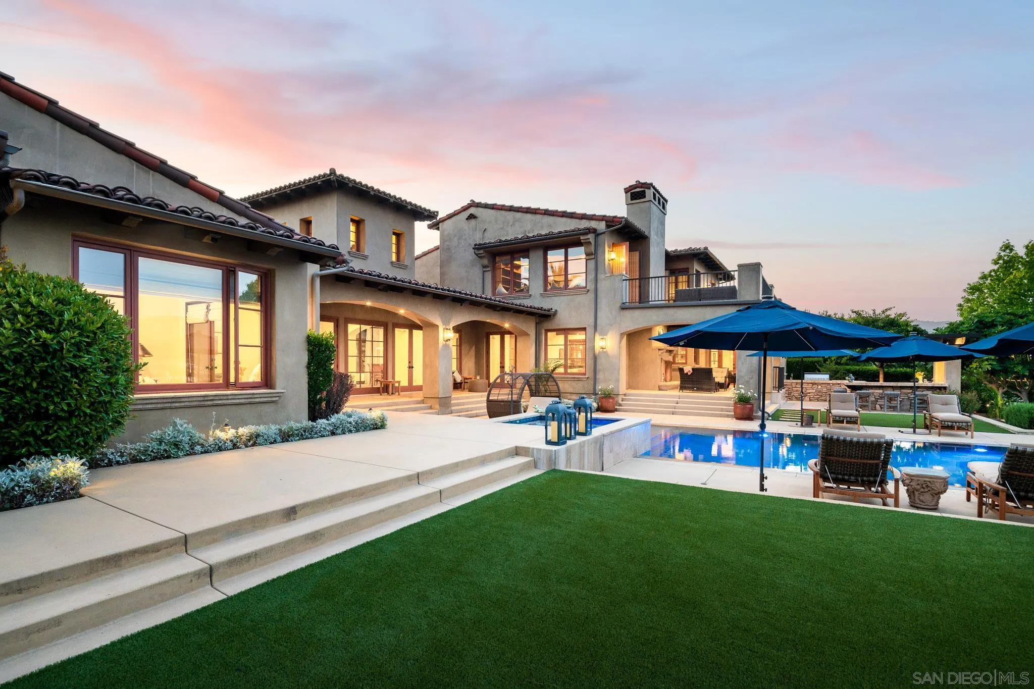 8053 High Time Ridge San Diego, CA 92127 - Photo 5 of 62 a view of a house with a yard and sitting area