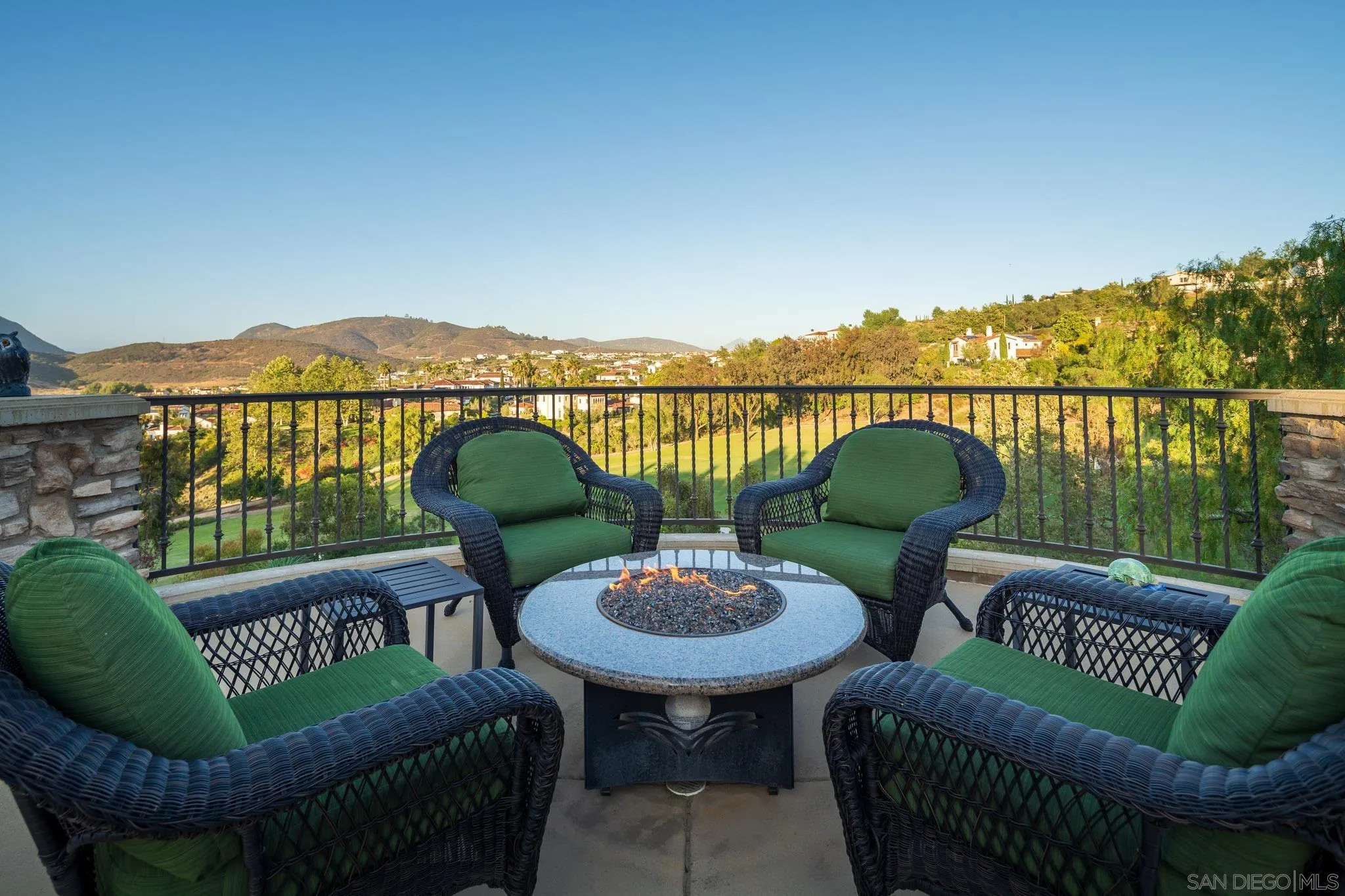 8053 High Time Ridge San Diego, CA 92127 - Photo 54 of 62 a view of a chairs in a balcony