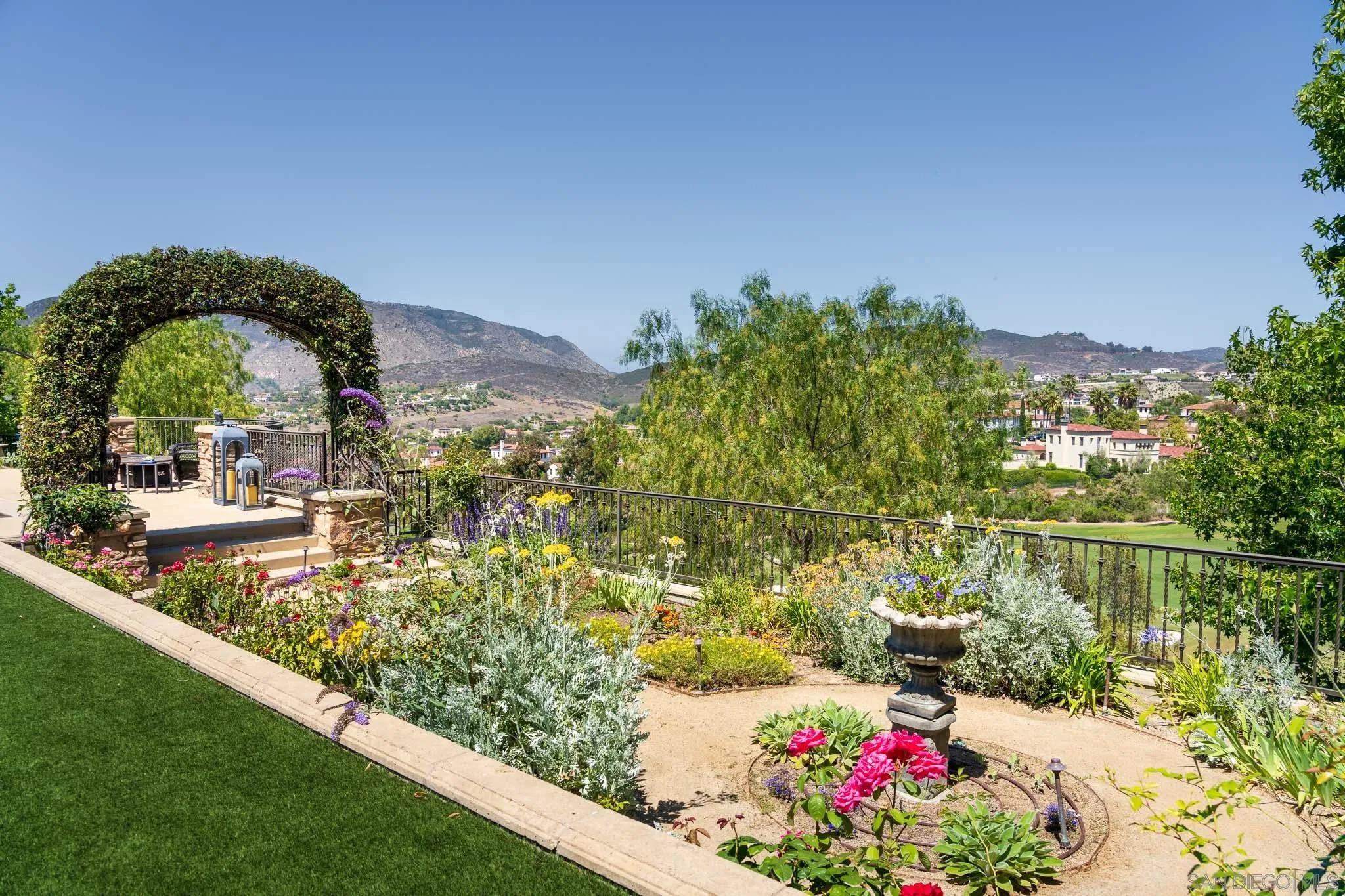 8053 High Time Ridge San Diego, CA 92127 - Photo 60 of 62 a view of a lake with a house in the background