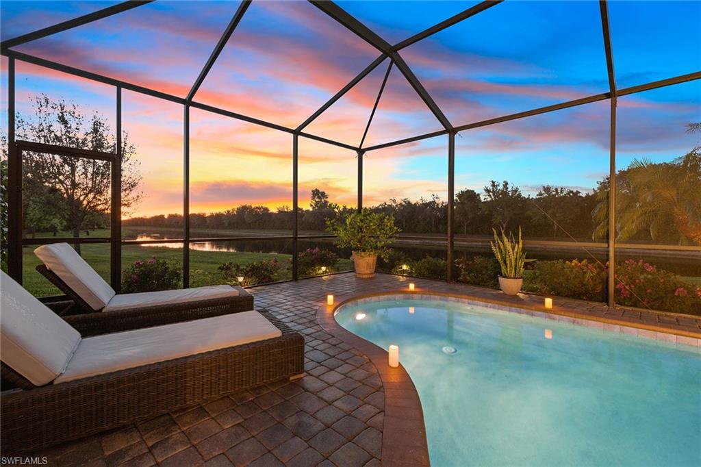 2806 Aviamar Circle Naples, FL 34114 - Photo 29 of 50 a view of a couches in the patio