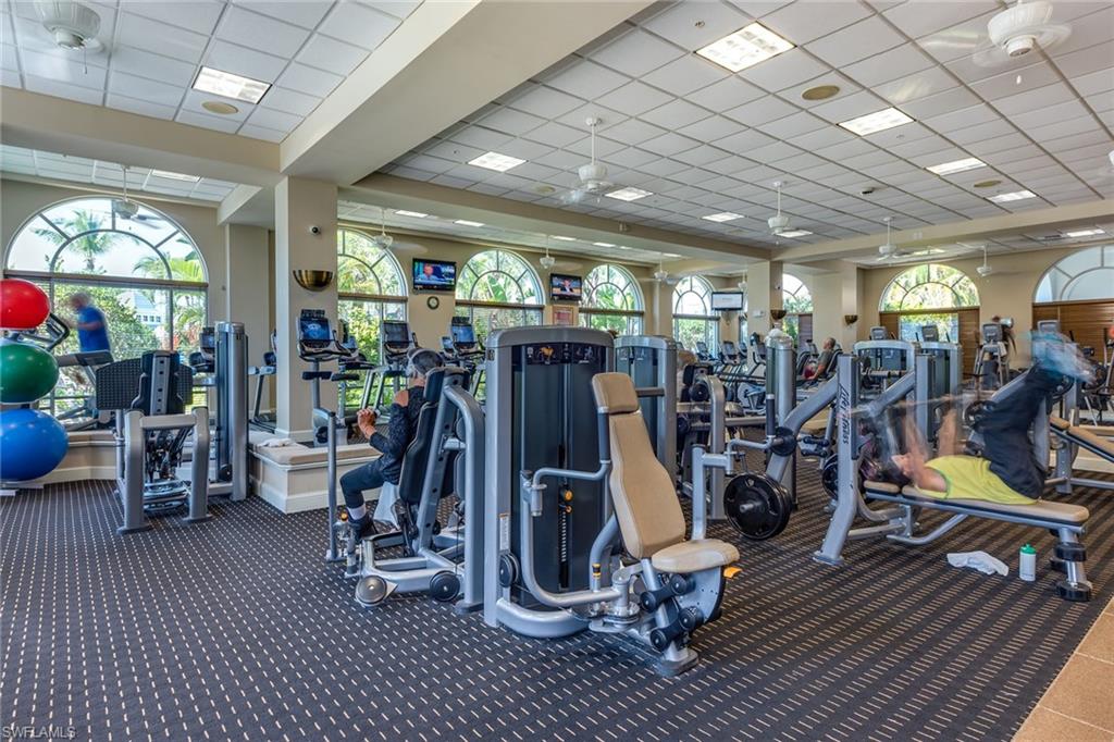 2806 Aviamar Circle Naples, FL 34114 - Photo 44 of 50 a view of a room with gym equipment