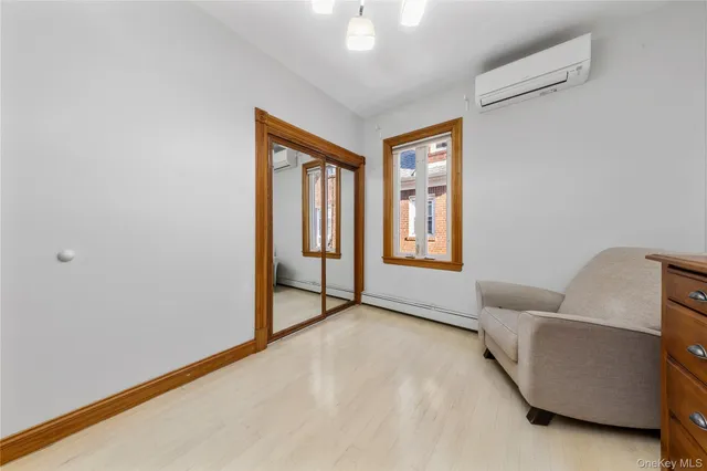 a view of livingroom with furniture and window