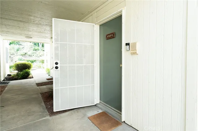 a view of cabinet with window