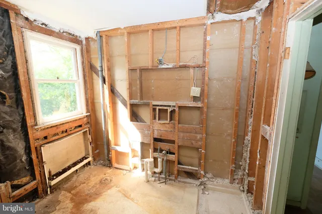 a view of a small space