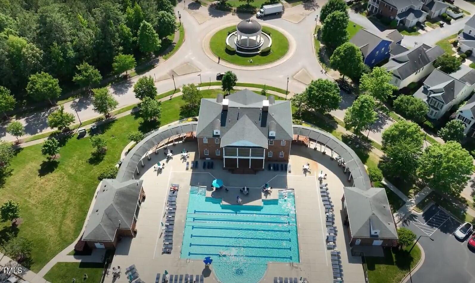 714 Chapanoke Road Raleigh, NC 27603 - Photo 42 of 45 an aerial view of a house