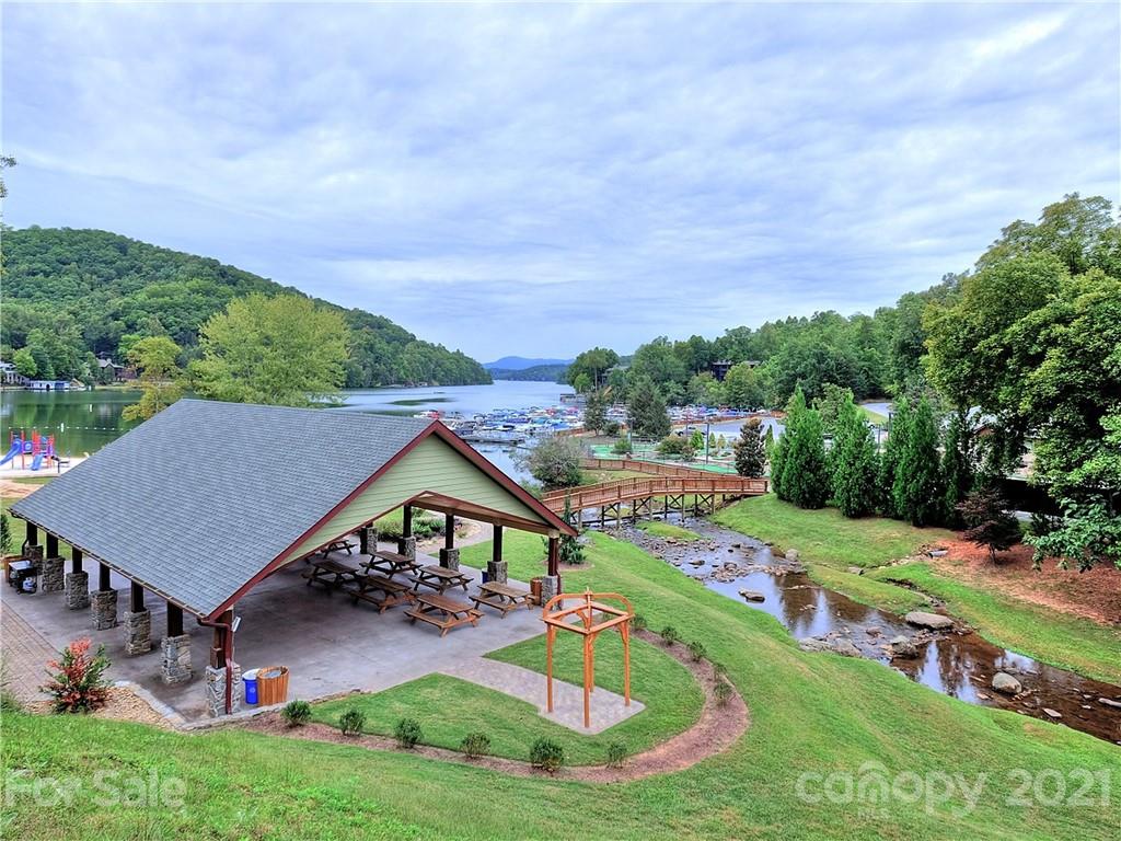 160 Whitney Boulevard, Unit 65 Lake Lure, NC 28746 - Photo 19 of 21 an aerial view of a house