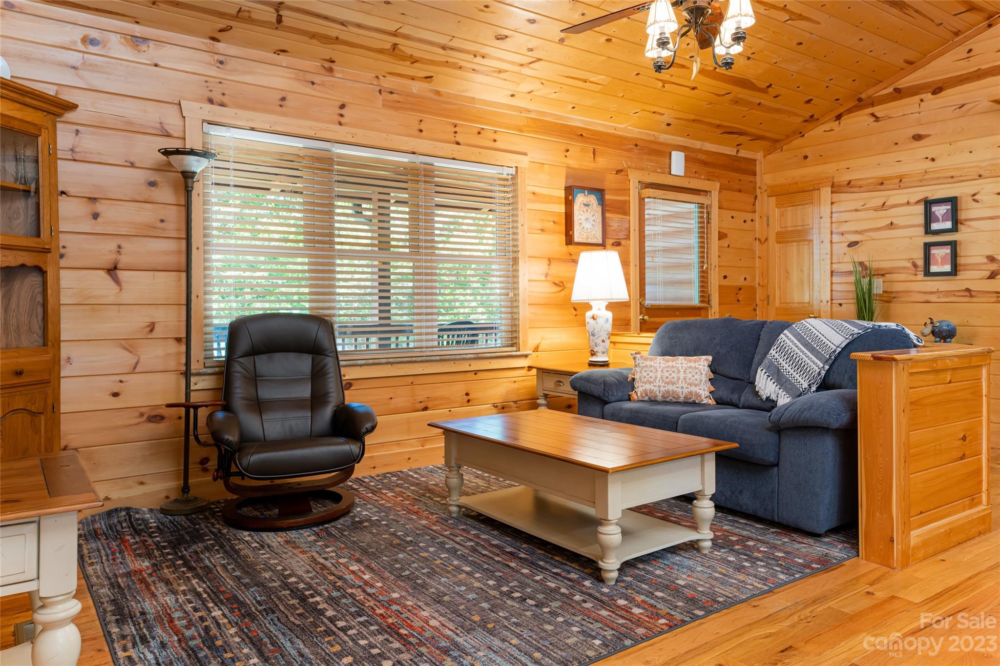 134 Quebec Trail Bostic, NC 28018 - Photo 4 of 37 a living room with furniture and a gate