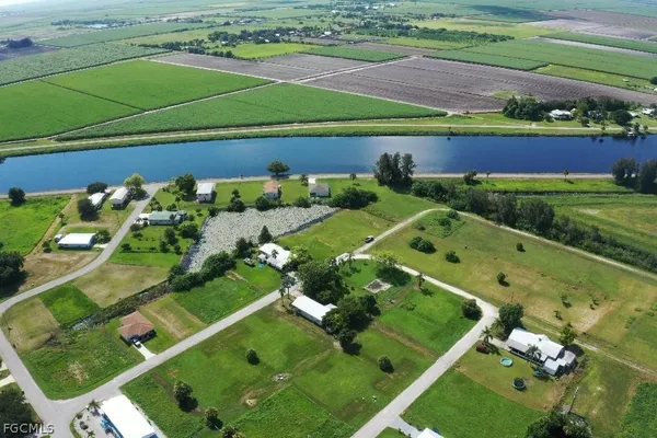 an aerial view of a football ground