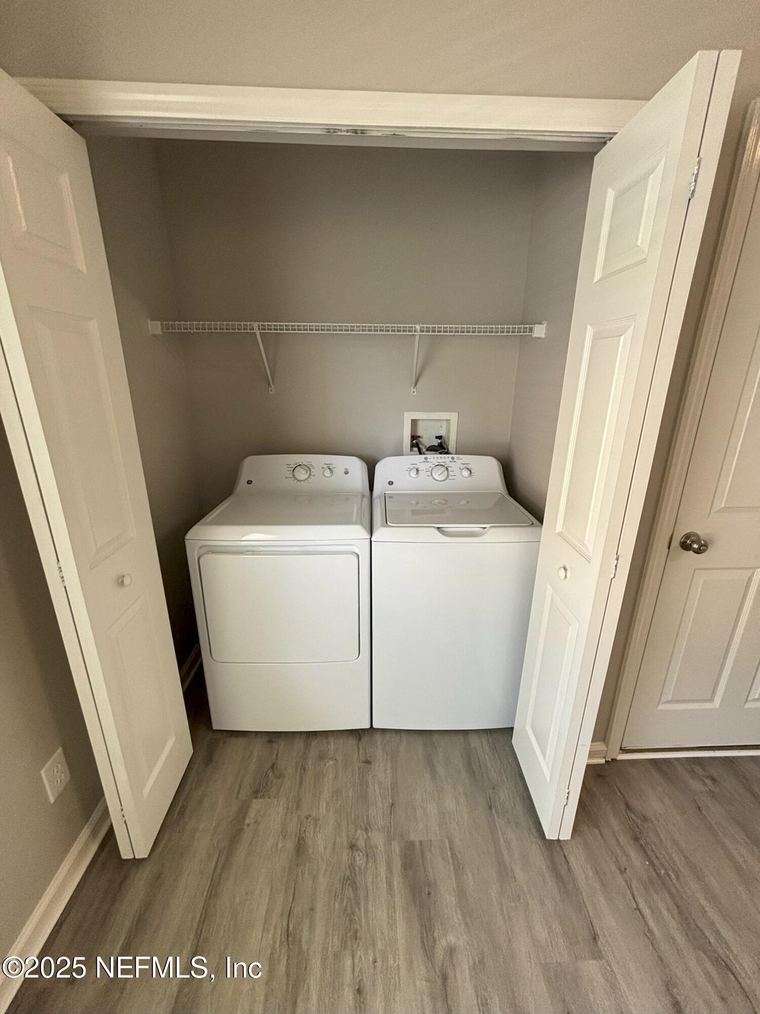 844 MacKenzie Circle St. Augustine, FL 32092 - Photo 8 of 20 a utility room with dryer and washer