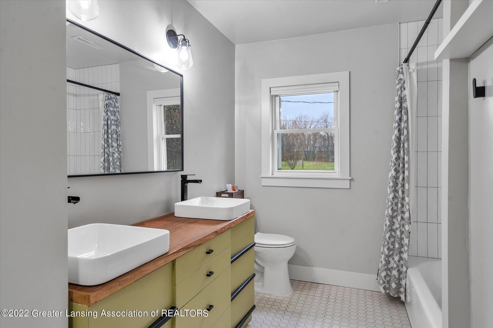 3459 Rolfe Road Mason, MI 48854 - Photo 17 of 31 Newly Renovated Bathroom