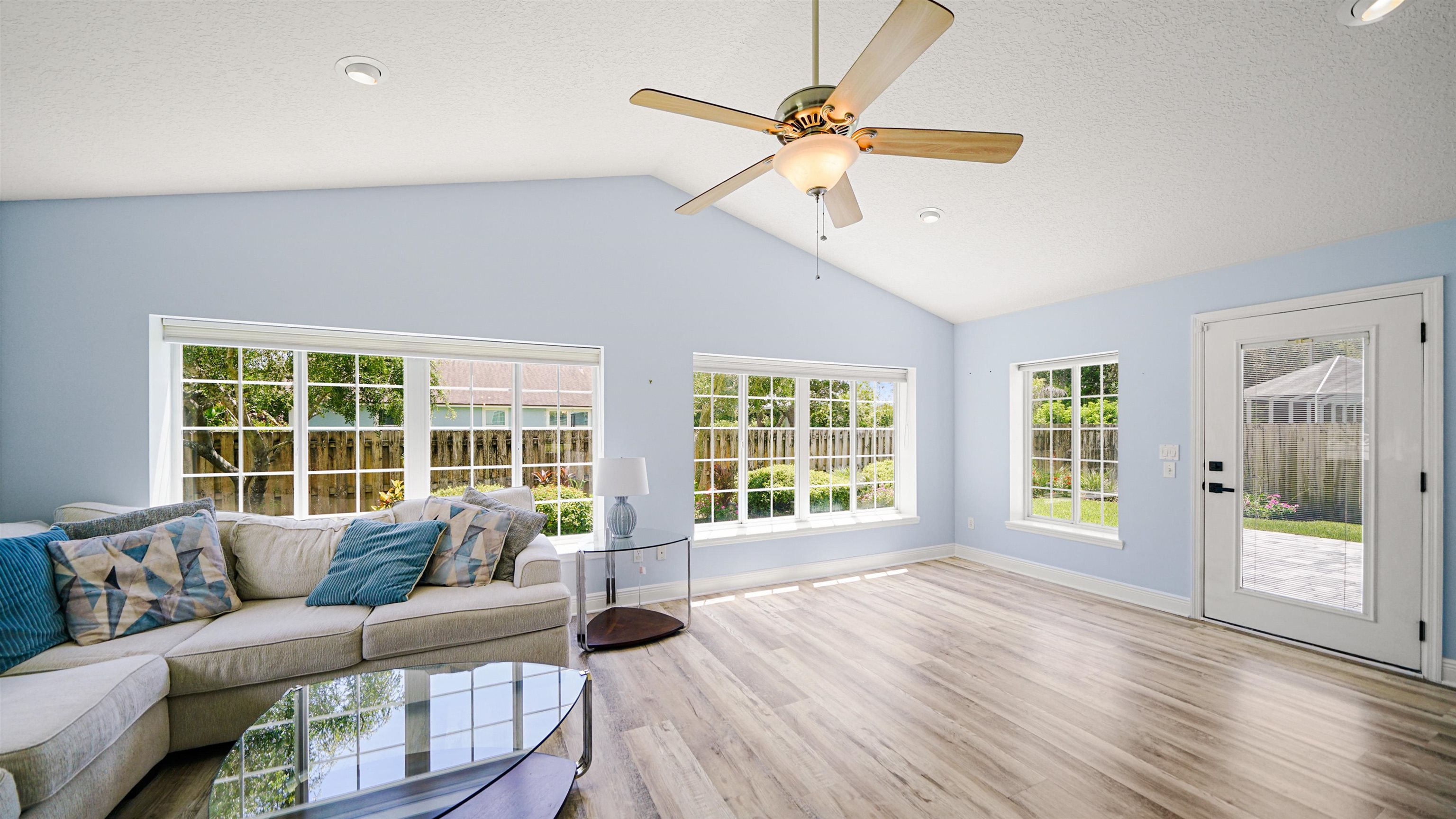5324 5th Street St. Augustine, FL 32080 - Photo 11 of 49 a living room with furniture and a large window