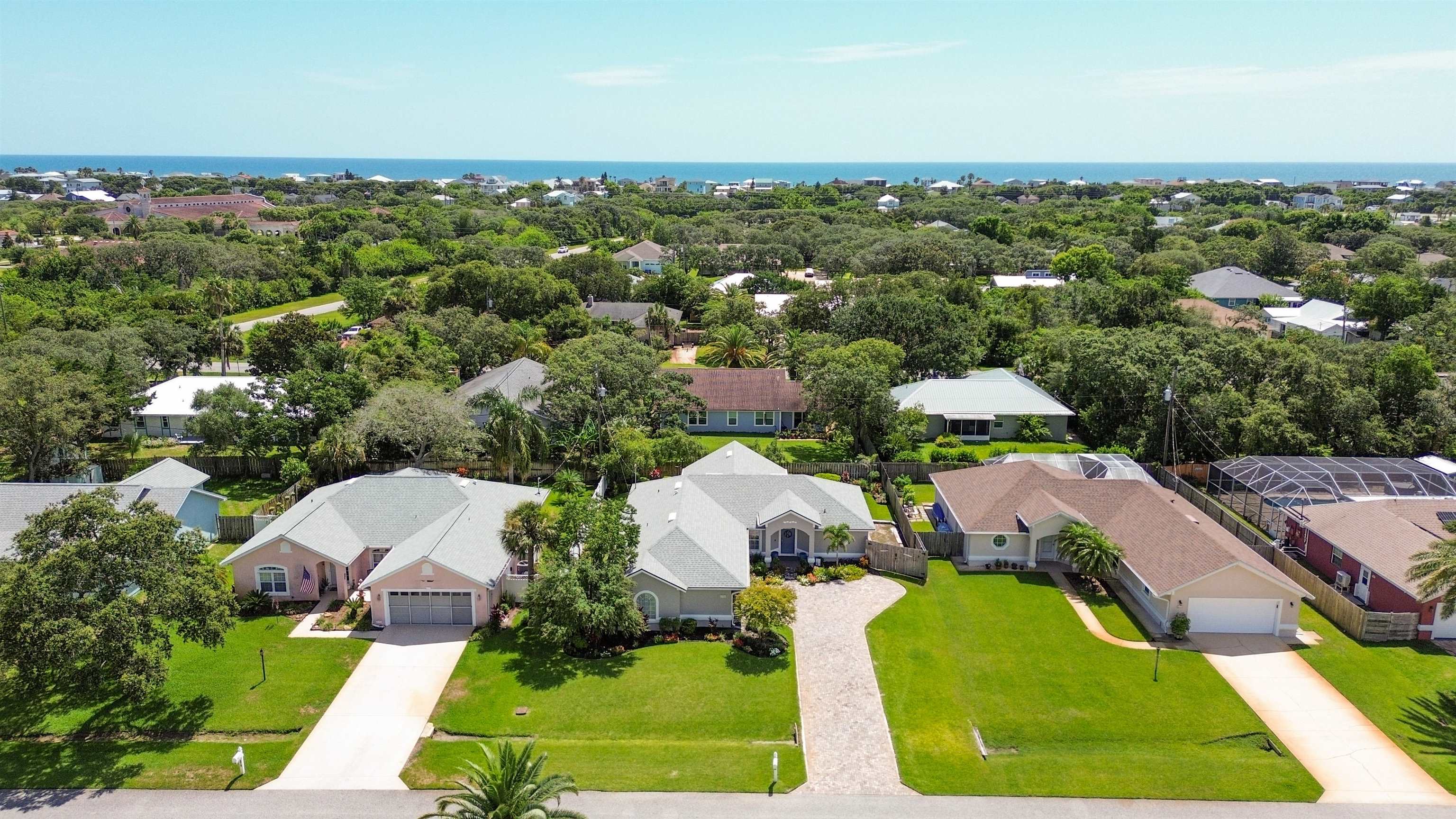 5324 5th Street St. Augustine, FL 32080 - Photo 41 of 49 an aerial view of residential houses with outdoor space