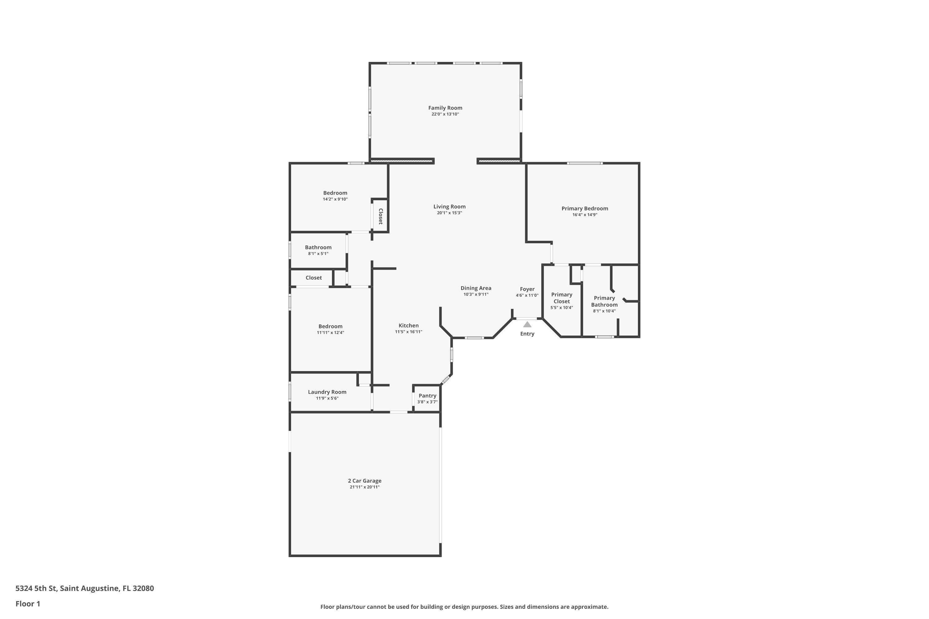 5324 5th Street St. Augustine, FL 32080 - Photo 49 of 49 a picture of a room