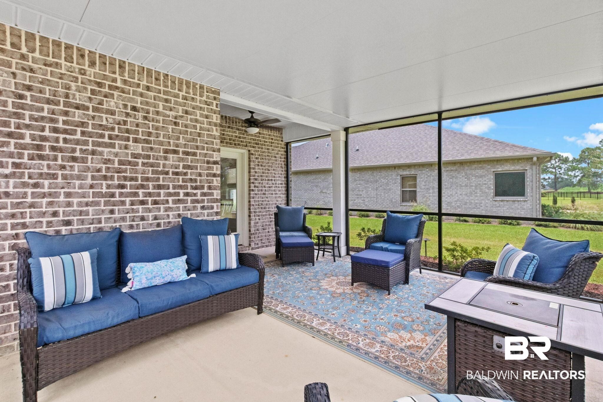9815 Lakeview Drive Foley, AL 36535 - Photo 63 of 100 Sunroom featuring ceiling fan