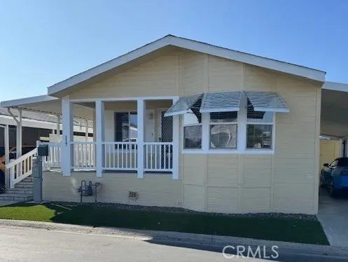 a front view of a house with garage