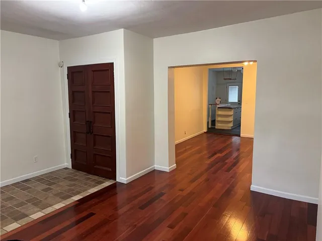 wooden floor in an empty room