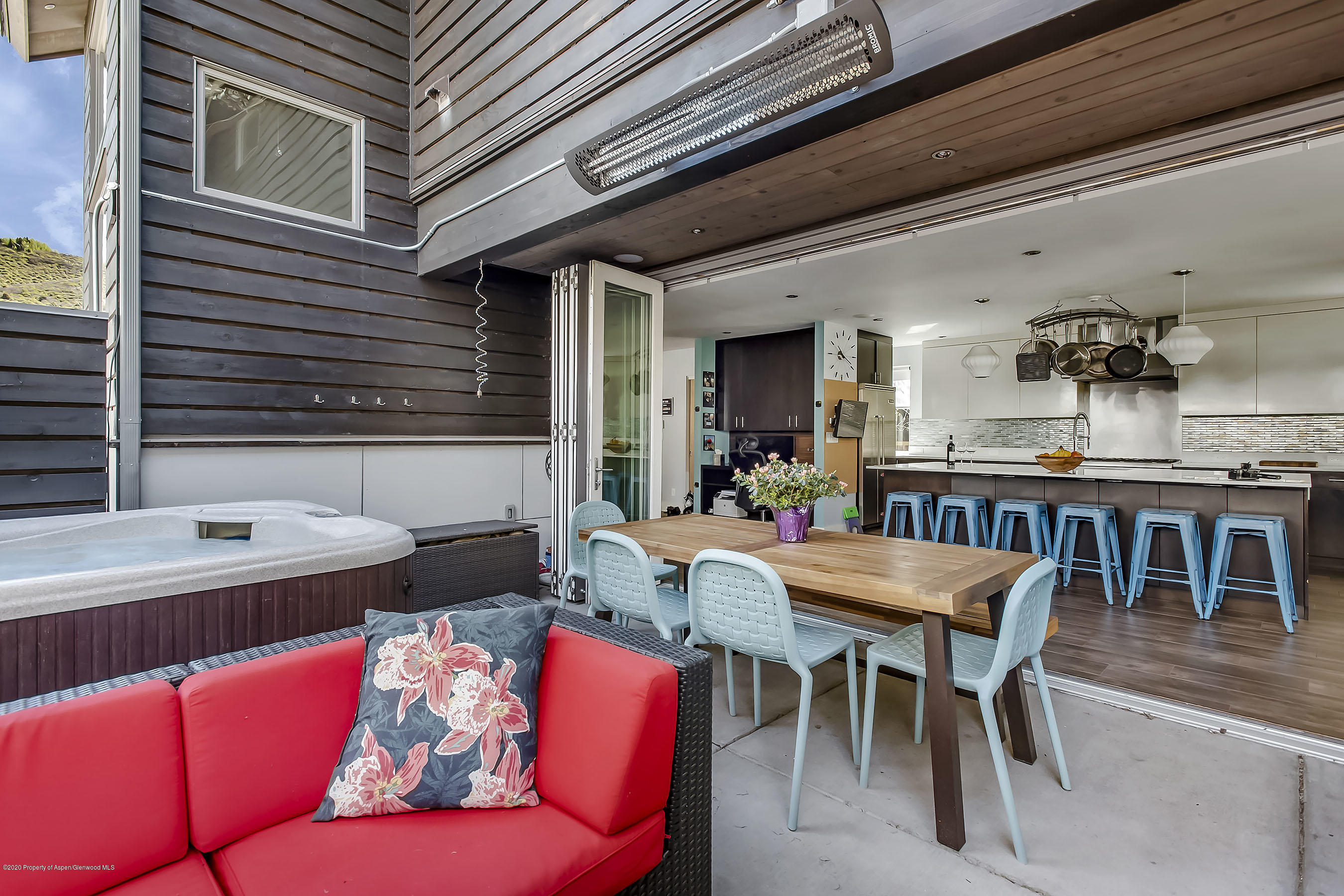 80 Riverdown Drive Aspen, CO 81611 - Photo 11 of 31 a view of a dining room with furniture