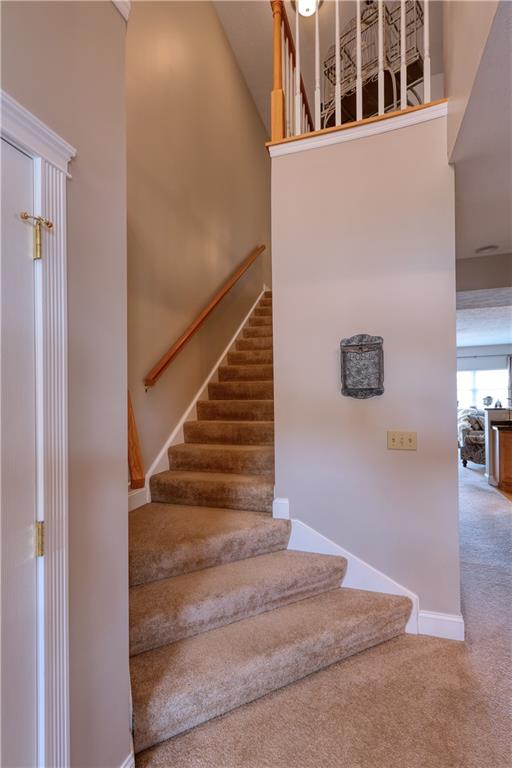668 Riverside Drive Beaver, PA 15009 - Photo 15 of 25 Stairway to your upper level.