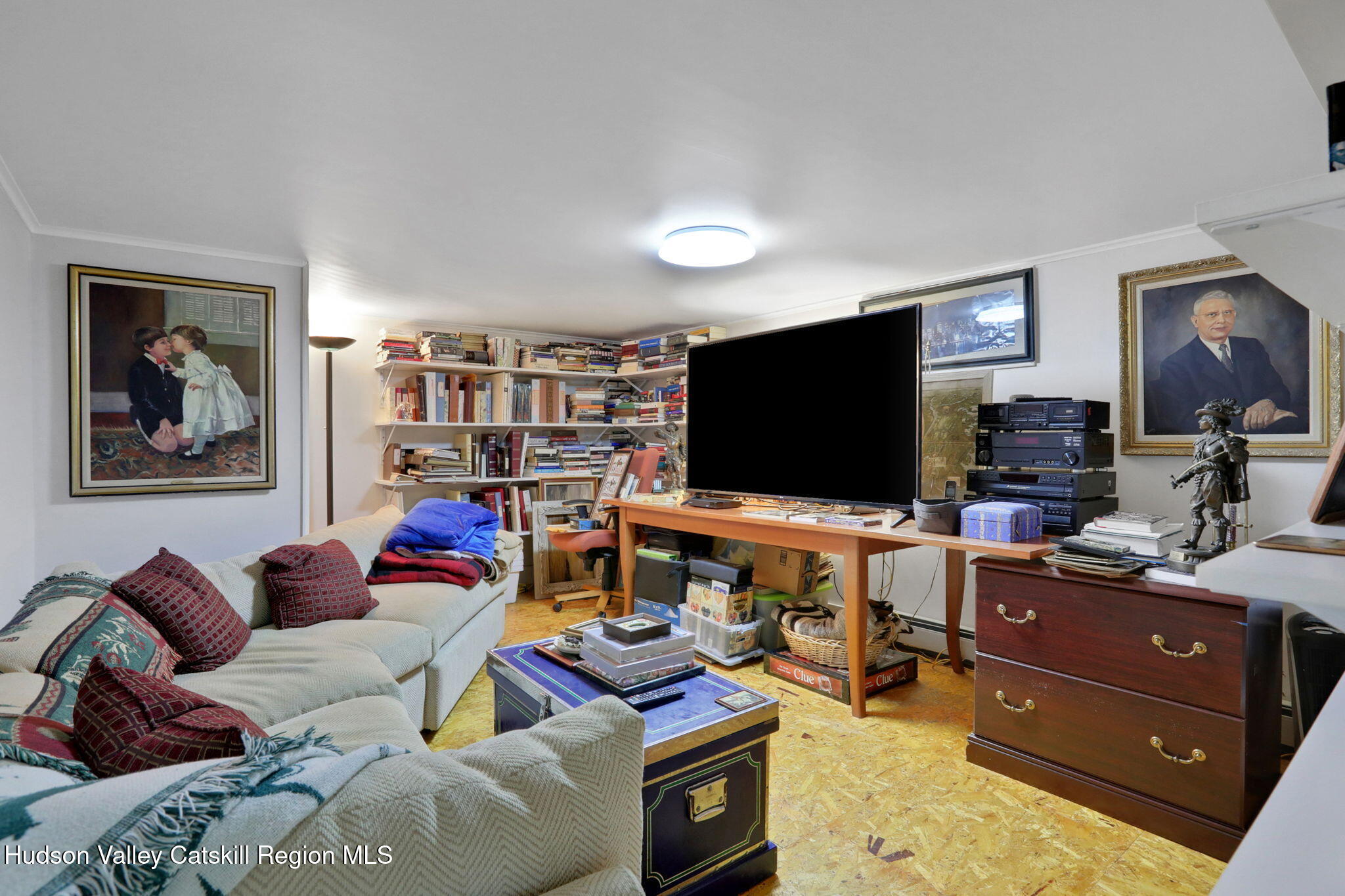 3 Finger Street Saugerties, NY 12477 - Photo 21 of 26 a living room with furniture and a flat screen tv