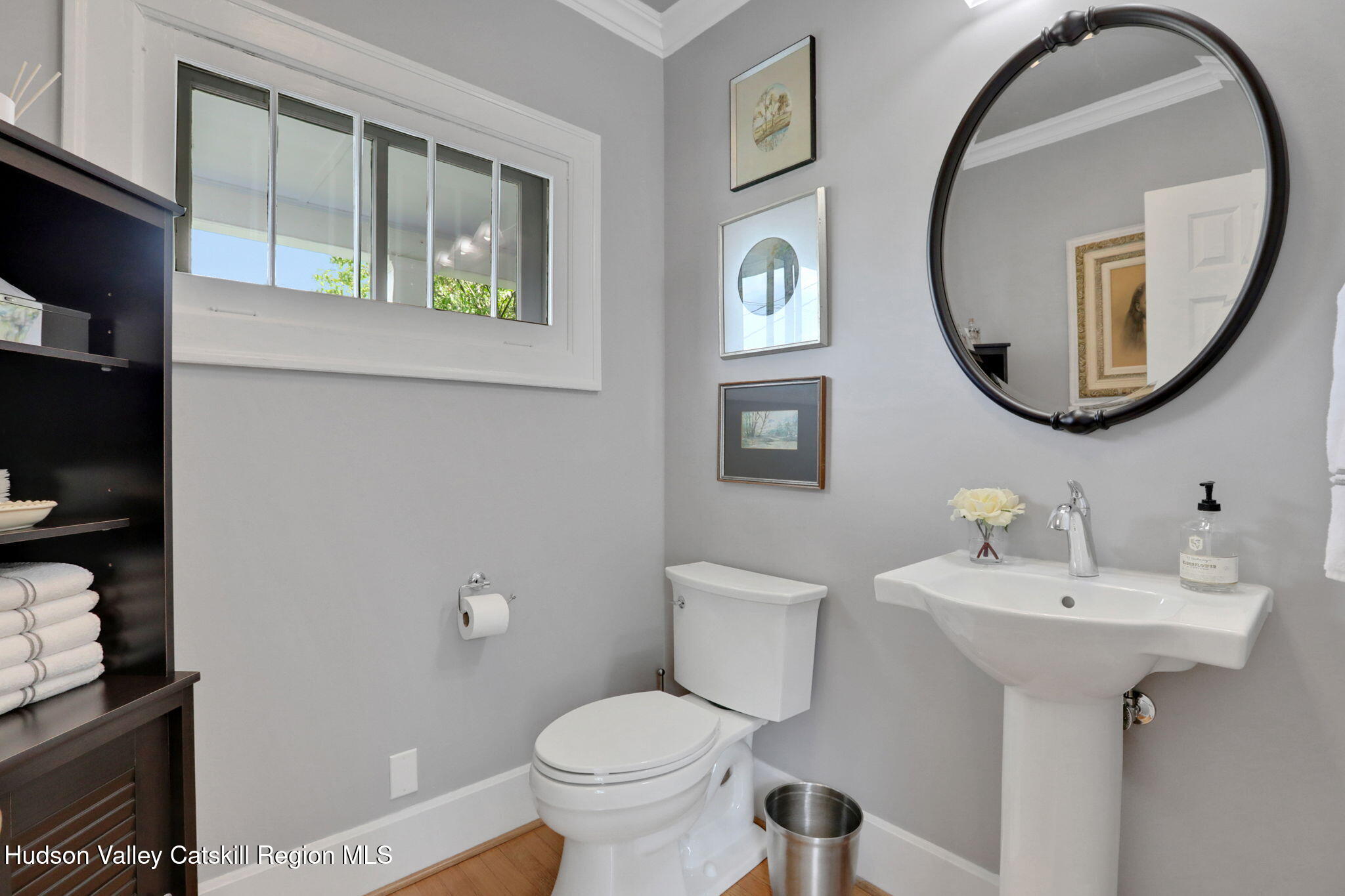 3 Finger Street Saugerties, NY 12477 - Photo 5 of 26 a bathroom with a sink and a mirror