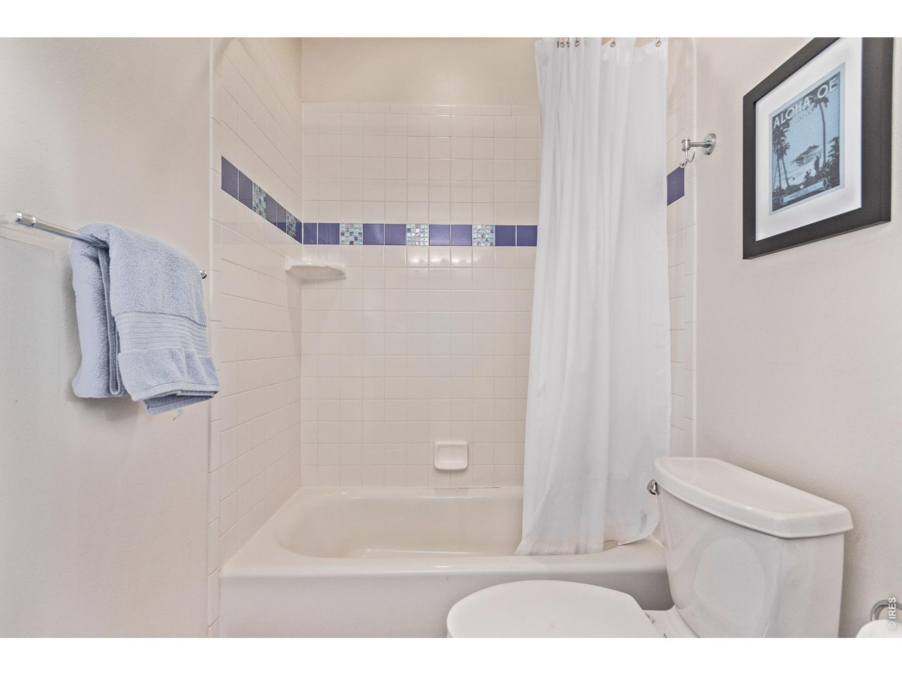 399 Northview Road Berthoud, CO 80513 - Photo 27 of 39 a bathroom with a shower curtain and a toilet